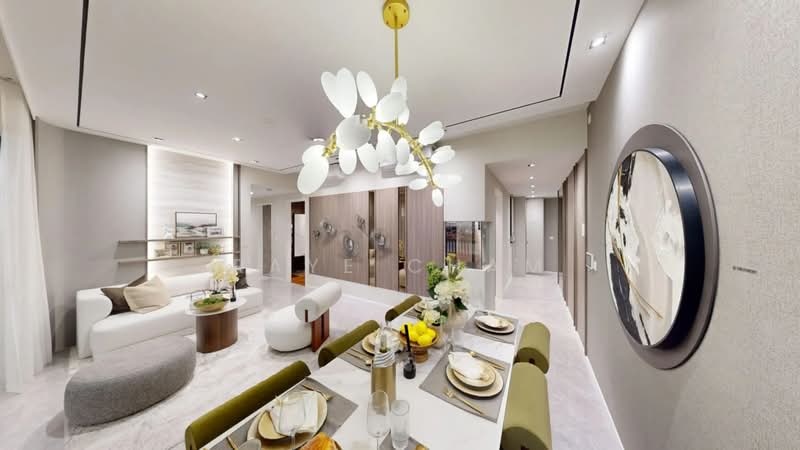 Bloomsbury Residences, 61 Media Circle, 3 Bedrooms, 990 sqft, Apartment For Sale, by Raye Cham, 500110145 - Living Room - PropertyGuru.com.sg