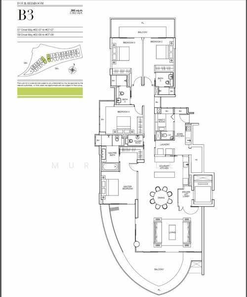 Seascape @ Sentosa Cove, 59 Cove Way, Harbourfront / Telok Blangah, 4 Bedrooms, 2,852 sqft, Condominium For Sale, by Murphy Lee, 500110177 - PropertyGuru.com.sg