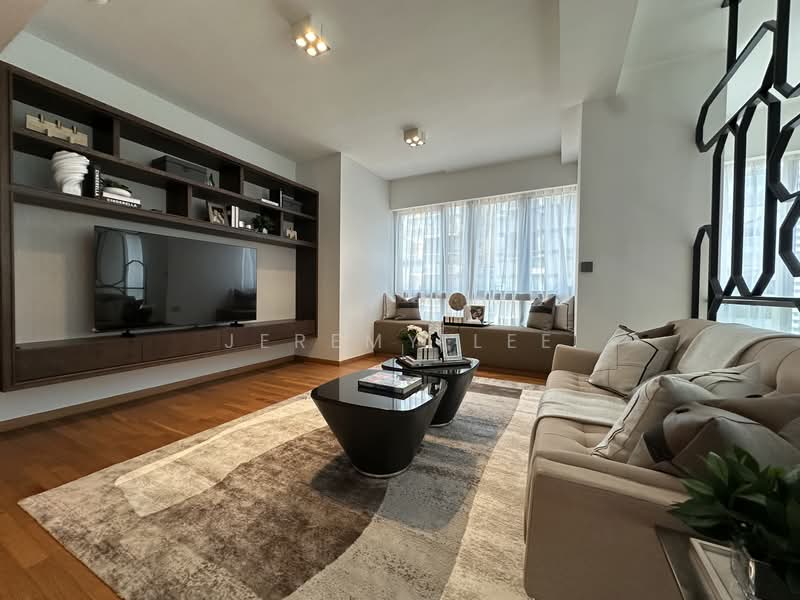 One Shenton, 1 Shenton Way, 4 Bedrooms, 6,674 sqft, Condominium For Sale, by Jeremy Lee, 500110253 - Living Room - PropertyGuru.com.sg