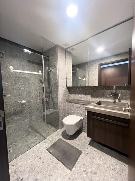 One Pearl Bank, 1 Pearl Bank, 1 Bedroom, 527 sqft, Condominium For Rent, by Winnie Tan, 500110264 - Bathroom - PropertyGuru.com.sg