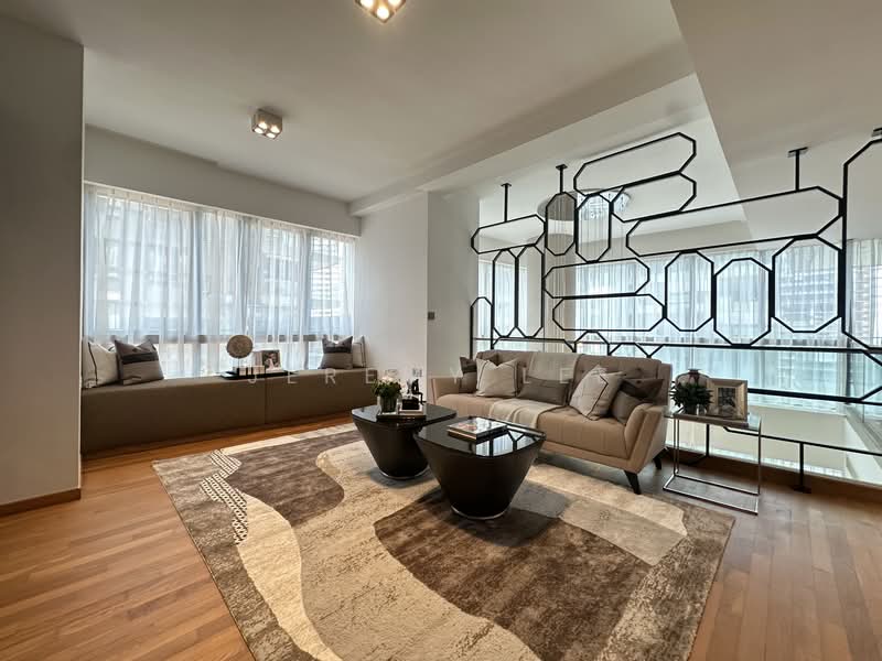 One Shenton, 1 Shenton Way, 4 Bedrooms, 7,040 sqft, Condominium For Sale, by Jeremy Lee, 500110274 - Living Room - PropertyGuru.com.sg