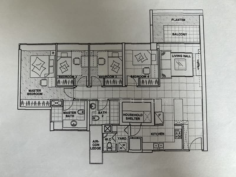 The Minton, 147 Hougang Street 11, 4 Bedrooms, 1,335 sqft, Condominium For Sale, by Felice Cheong, 500110307 - PropertyGuru.com.sg