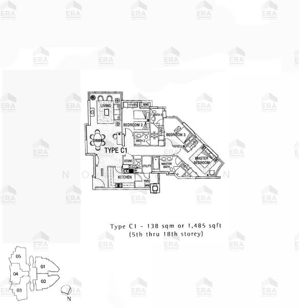 Cuscaden Residences, 26 Cuscaden Road, 3 Bedrooms, 1,485 sqft, Condominium For Sale, by Novell Tan, 500110344 - PropertyGuru.com.sg