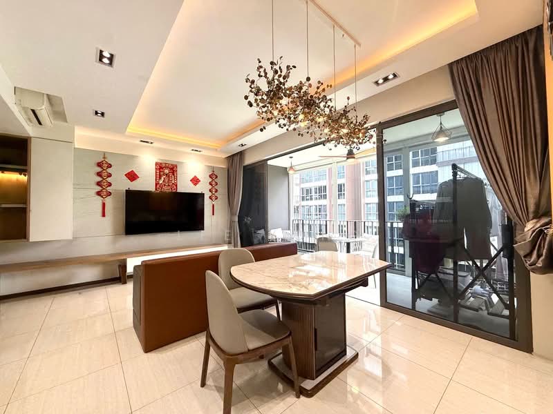Bellewoods, 100 Woodlands Avenue 5, 5 Bedrooms, 1,227 sqft, Executive Condominium For Sale, by Lee Yong, 500110353 - Living Room - PropertyGuru.com.sg