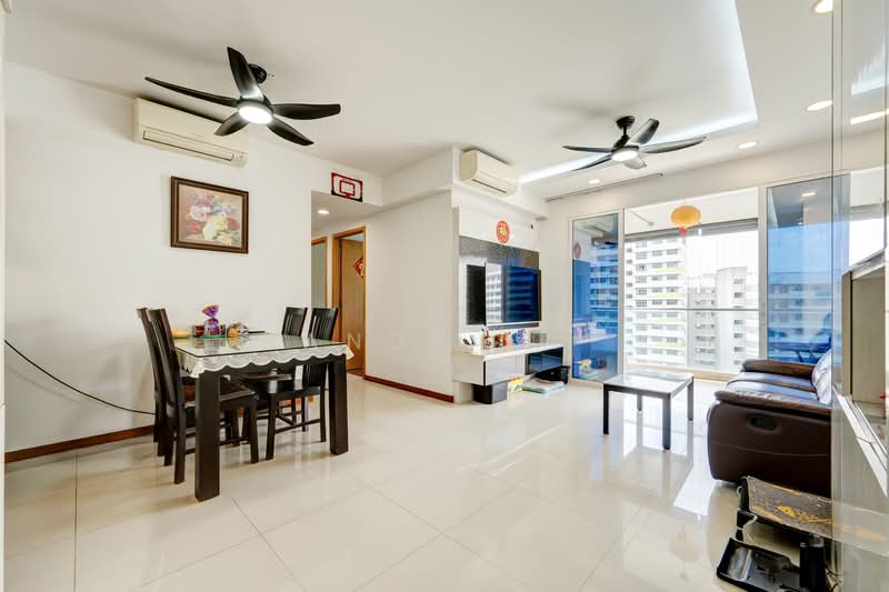 The Tampines Trilliant, 21 Tampines Central 7, 3 Bedrooms, 1,130 sqft, Executive Condominium For Sale, by Andy Ea, 500110354 - Living Room - PropertyGuru.com.sg
