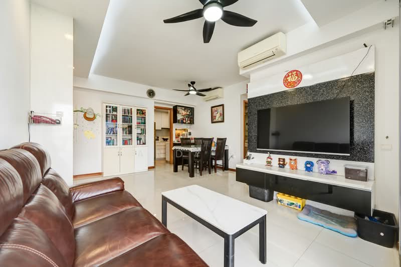 The Tampines Trilliant, 21 Tampines Central 7, 3 Bedrooms, 1,130 sqft, Executive Condominium For Sale, by Andy Ea, 500110354 - Living Room - PropertyGuru.com.sg