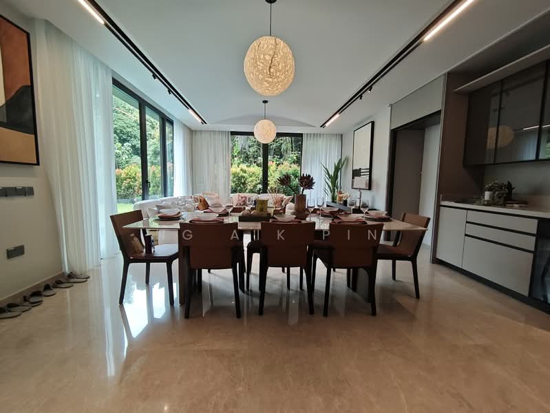 ❤️ Brand New Freehold Semi-D 💎 Bukit Timah Quiet Enclave, Greenbank Park / Eng Neo Avenue / Rifle Range Road, 5 Bedrooms, 5,436 sqft, Semi-Detached House For Sale, by Ng Aik Pin, 500110357 - Dining Room - PropertyGuru.com.sg
