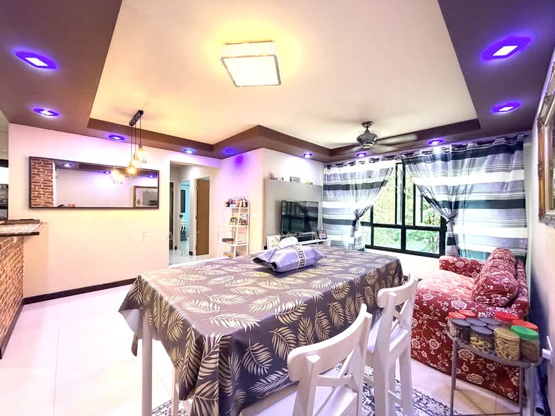 120B Punggol Edge, 120B Edgedale Plains, 3 Bedrooms, 1,001 sqft, HDB Flat For Sale, by Fatin Amira, 500110387 - Living Room - PropertyGuru.com.sg