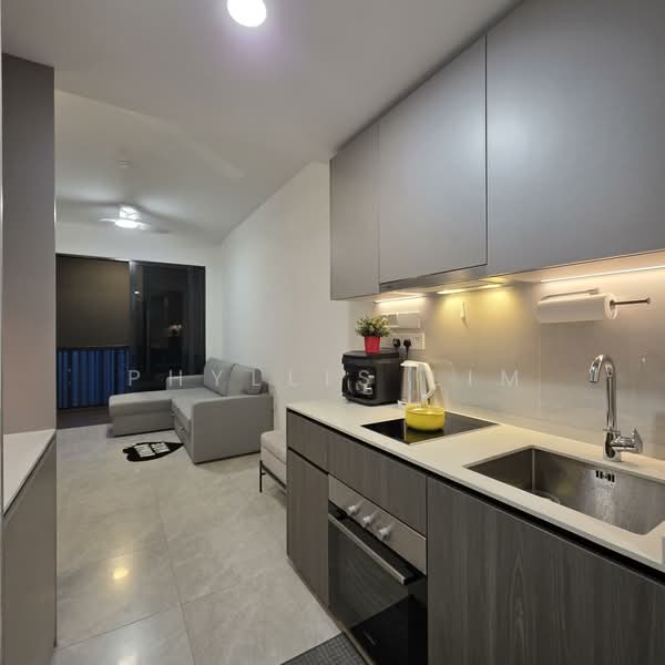 Piccadilly Grand, 5 Northumberland Road, 1 Bedroom, 484 sqft, Apartment For Rent, by Phyllis Lim, 500110432 - Kitchen - PropertyGuru.com.sg