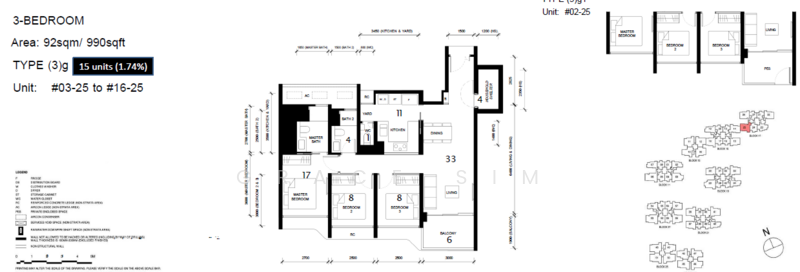 Tengah Garden Residences, Tengah Garden Avenue, 3 Bedrooms, 980 sqft, Condominium For Sale, by Grace Sim, 500110446 - PropertyGuru.com.sg
