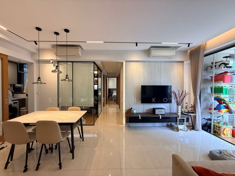 Rivercove Residences EC, 20 Anchorvale Ln, 3 Bedrooms, 1,109 sqft, Condominium For Sale, by Sebastian Koh, 500110451 - Dining Room - PropertyGuru.com.sg