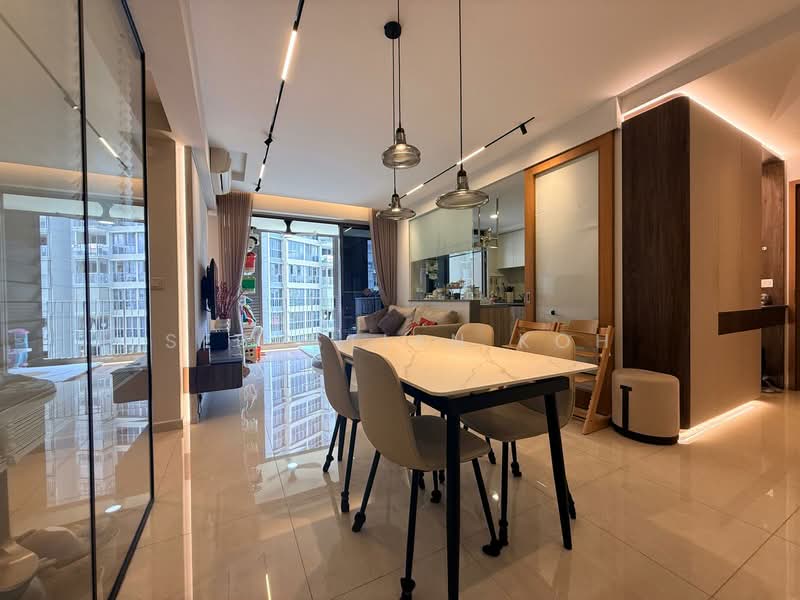 Rivercove Residences EC, 20 Anchorvale Ln, 3 Bedrooms, 1,109 sqft, Condominium For Sale, by Sebastian Koh, 500110451 - Living Room - PropertyGuru.com.sg