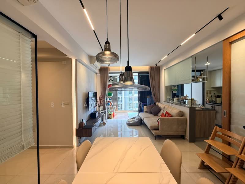 Rivercove Residences EC, 20 Anchorvale Ln, 3 Bedrooms, 1,109 sqft, Condominium For Sale, by Sebastian Koh, 500110451 - Living Room - PropertyGuru.com.sg