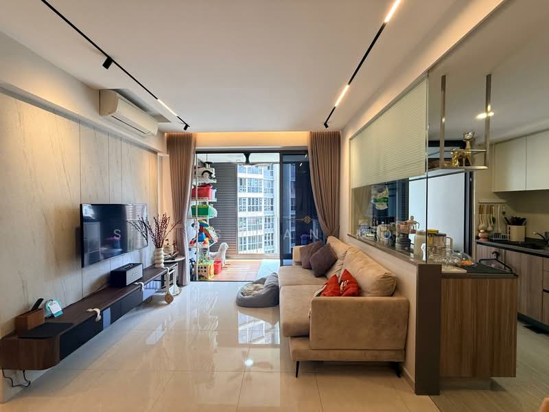 Rivercove Residences EC, 20 Anchorvale Ln, 3 Bedrooms, 1,109 sqft, Condominium For Sale, by Sebastian Koh, 500110451 - Living Room - PropertyGuru.com.sg