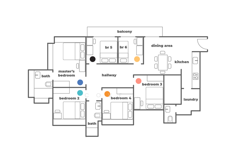 The Parc Condominium, 3 West Coast Walk, Room Rental, 134 sqft, Condominium For Rent, by Cove, 500110454 - PropertyGuru.com.sg