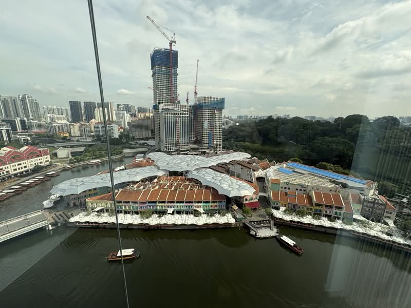 The Central, 6 Eu Tong Sen Street, Boat Quay / Raffles Place / Marina, 926 sqft, Office For Sale, by Sammi Lim, 500110476 - View from the unit - CommercialGuru.com.sg