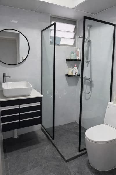 815A Choa Chu Kang Avenue 7, 815A Choa Chu Kang Avenue 7, 3 Bedrooms, 1,001 sqft, HDB Flat For Sale, by Freddie Xu, 500110486 - Bathroom - PropertyGuru.com.sg