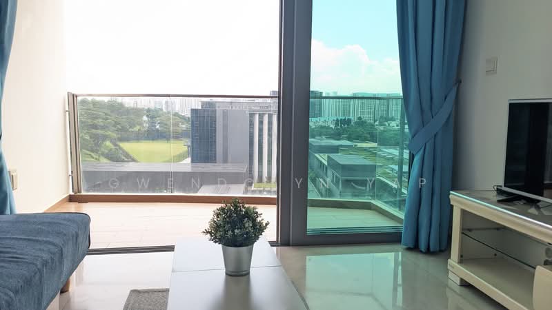 Kingsford Hillview Peak, 105 Hillview Rise, 1 Bedroom, 517 sqft, Condominium For Rent, by Gwendolyn Yap, 500110557 - Living Room - PropertyGuru.com.sg
