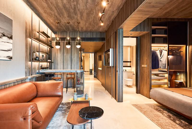 The Reef at King's Dock, 4 Harbourfront Avenue, 1 Bedroom, 538 sqft, Condominium For Sale, by Homer Lau, 500110568 - Living Room - PropertyGuru.com.sg