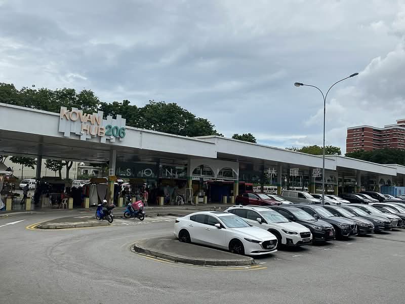 Kovan HDB Shophouse, Hougang Street 21, 742 sqft, Shop / Shophouse For Sale, by Jaeson Lin 林暉盛, 500110606 - Exterior - CommercialGuru.com.sg
