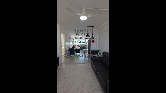109 Ang Mo Kio Avenue 4, 109 Ang Mo Kio Avenue 4, 3 Bedrooms, 990 sqft, HDB Flat For Rent, by Andrew Yong, 500110651 - PropertyGuru.com.sg