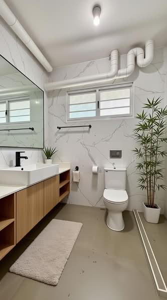 739 Woodlands Circle, 739 Woodlands Circle, 3 Bedrooms, 1,098 sqft, HDB Flat For Sale, by Jason Seah, 500110662 - Bathroom Artist Impression - PropertyGuru.com.sg
