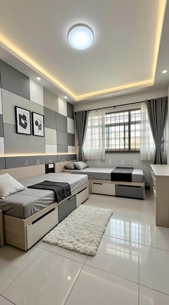 739 Woodlands Circle, 739 Woodlands Circle, 3 Bedrooms, 1,098 sqft, HDB Flat For Sale, by Jason Seah, 500110662 - Bedroom Artist Impression - PropertyGuru.com.sg