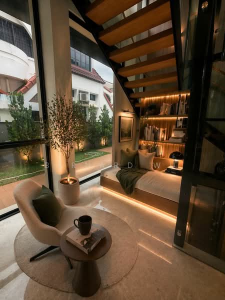 Freehold Brand New - TREVOSE CRESCENT, Trevose Crescent, 5 Bedrooms, 7,800 sqft, Semi-Detached House For Sale, by Bernard Wu, 500110673 - Living Room - PropertyGuru.com.sg