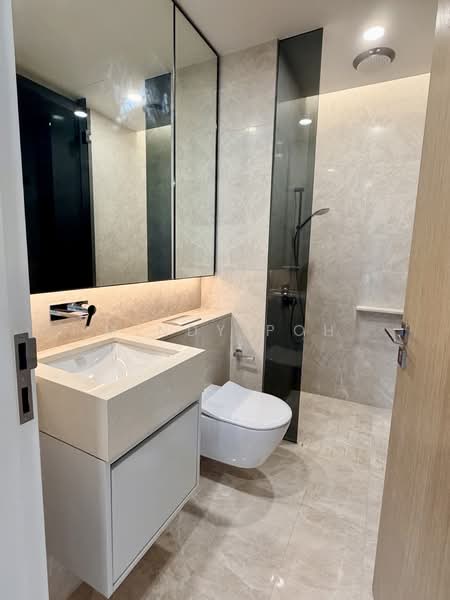 Amber Park, 14 Amber Gardens, 2 Bedrooms, 743 sqft, Condominium For Rent, by Mindy Poh, 500110701 - Bathroom - PropertyGuru.com.sg