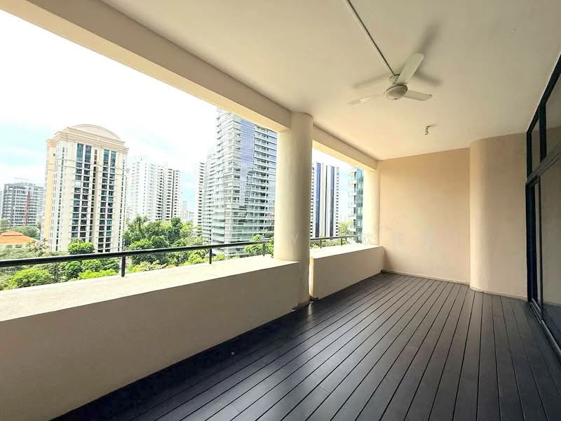 The Colonnade, 82 Grange Road, 3 Bedrooms, 3,617 sqft, Condominium For Rent, by Xavier Aw (欧伟廷), 500110717 - Balcony - PropertyGuru.com.sg