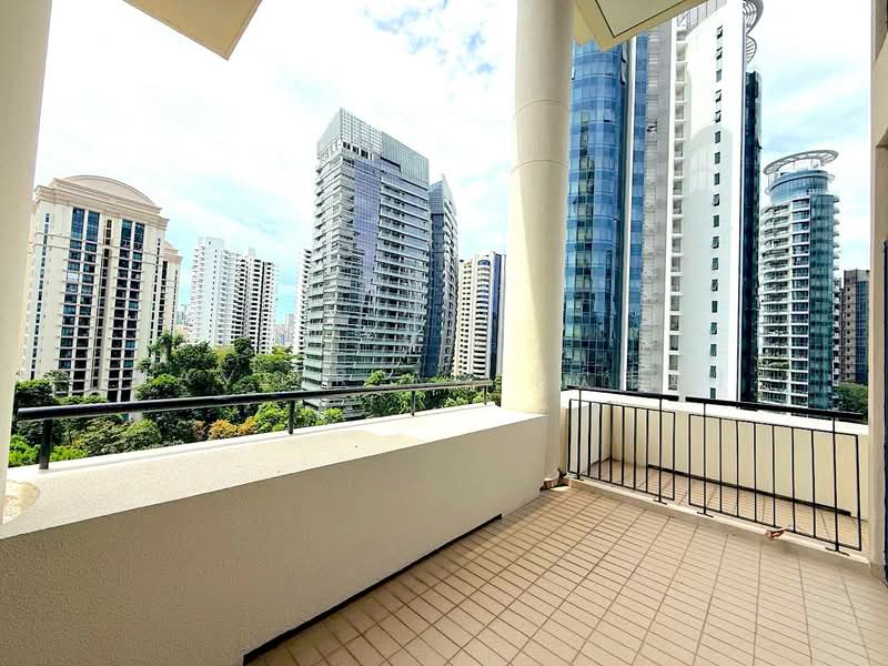 The Colonnade, 82 Grange Road, 3 Bedrooms, 3,617 sqft, Condominium For Rent, by Xavier Aw (欧伟廷), 500110717 - Balcony - PropertyGuru.com.sg