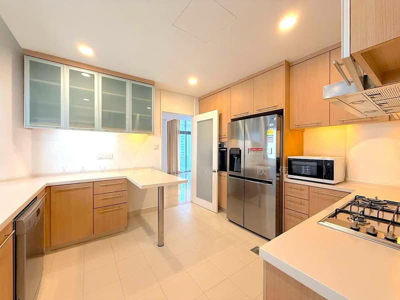 The Colonnade, 82 Grange Road, 3 Bedrooms, 3,617 sqft, Condominium For Rent, by Xavier Aw (欧伟廷), 500110717 - Kitchen - PropertyGuru.com.sg