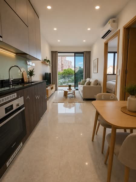 Urban Treasures, 207 Jalan Eunos, 2 Bedrooms, 635 sqft, Condominium For Sale, by Lawrence Teo (赵世廷), 500110810 - Living Room - PropertyGuru.com.sg