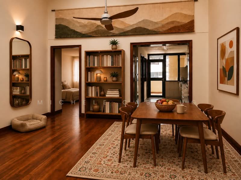The Draycott, 58 Draycott Park, 2 Bedrooms, 1,346 sqft, Condominium For Sale, by Michele Cabasug, 500110813 - Dining Room - PropertyGuru.com.sg