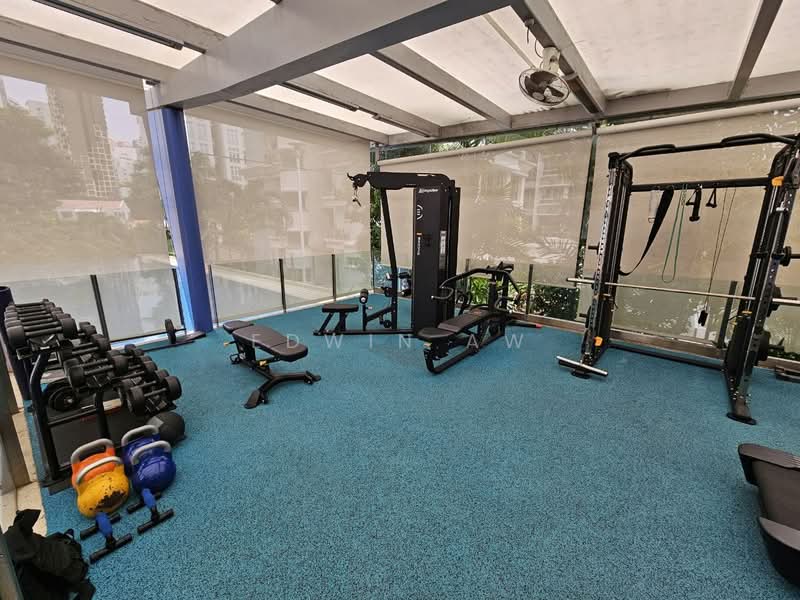 The Montana, 8 Jalan Mutiara, 1 Bedroom, 549 sqft, Condominium For Rent, by Edwin Aw, 500110841 - Spacious Gym with New Equipment - PropertyGuru.com.sg