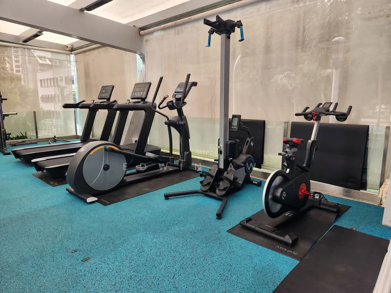 The Montana, 8 Jalan Mutiara, 1 Bedroom, 549 sqft, Condominium For Rent, by Edwin Aw, 500110841 - Treadmill and Bicycle - PropertyGuru.com.sg