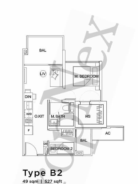 Uptown @ Farrer, 2  Perumal Road Singapore, 2 Bedrooms, 527 sqft, Condominium For Sale, by Jimmy Lye, 500110950 - PropertyGuru.com.sg