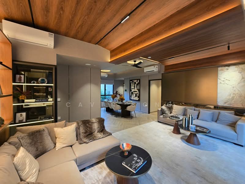 Springleaf Residence, 811 Upper Thomson Road, 5 Bedrooms, 1,453 sqft, Condominium For Sale, by Cavin Song, 500110989 - Living Room - PropertyGuru.com.sg
