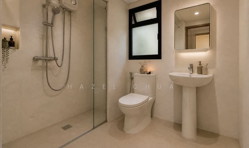 419C Northshore Drive, 419C Northshore Drive, 1 Bedroom, 409 sqft, HDB Flat For Sale, by Hazel Chua, 500110992 - Bathroom - PropertyGuru.com.sg
