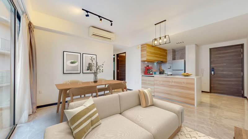 The Poiz Residences, 10 Meyappa Chettiar Road, 3 Bedrooms, 840 sqft, Condominium For Sale, by Grace Cheong, 500111220 - Staged Living Room - PropertyGuru.com.sg