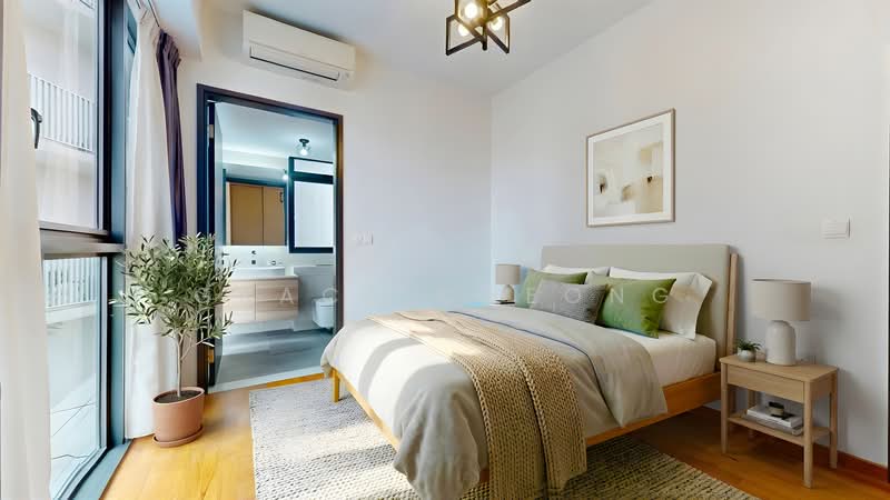 The Poiz Residences, 10 Meyappa Chettiar Road, 3 Bedrooms, 840 sqft, Condominium For Sale, by Grace Cheong, 500111220 - Staged Master Bedroom - PropertyGuru.com.sg