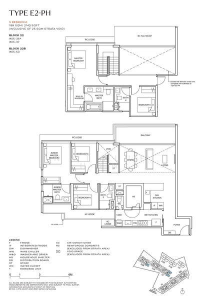 Rare Freehold Brand New Penthouse, , 5 Bedrooms, 2,164 sqft, Condominium For Sale, by Natalie Hon, 500111236 - PropertyGuru.com.sg