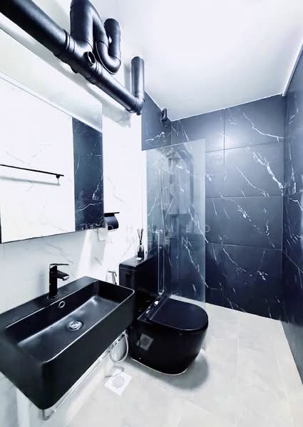 899A Woodlands Drive 50, 899A Woodlands Drive 50, 4 Bedrooms, 1,270 sqft, HDB Flat For Sale, by Mohamed Ameen, 500111237 - Bathroom - PropertyGuru.com.sg