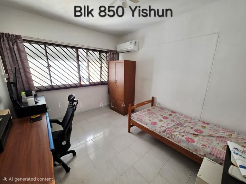 855 Yishun Ring Road, 855 Yishun Ring Road, Room Rental, 90 sqft, HDB Flat For Rent, by Lee Alastair, 500111244 - Bedroom - PropertyGuru.com.sg