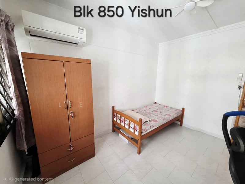 855 Yishun Ring Road, 855 Yishun Ring Road, Room Rental, 90 sqft, HDB Flat For Rent, by Lee Alastair, 500111244 - Bedroom - PropertyGuru.com.sg