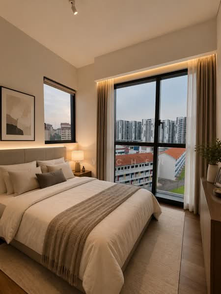 Bartley Vue, 8 Jalan Bunga Rampai, 3 Bedrooms, 947 sqft, Condominium For Sale, by Joey Chen, 500111339 - Bedroom - PropertyGuru.com.sg