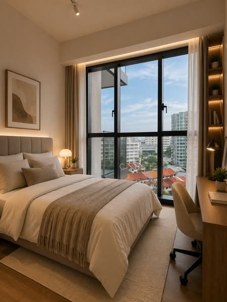 Bartley Vue, 8 Jalan Bunga Rampai, 3 Bedrooms, 947 sqft, Condominium For Sale, by Joey Chen, 500111339 - Bedroom - PropertyGuru.com.sg