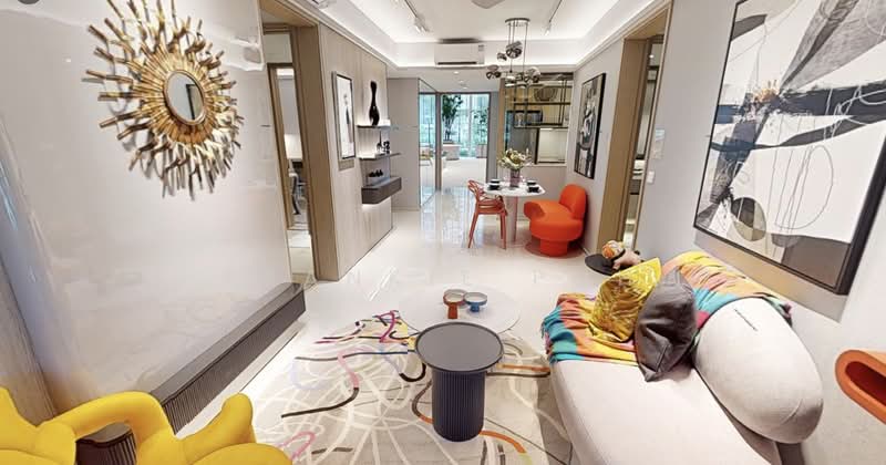 Tengah Garden Residences, Tengah Garden Avenue, 1 Bedroom, 484 sqft, Condominium For Sale, by Frankie Poh, 500111375 - Living Room - PropertyGuru.com.sg