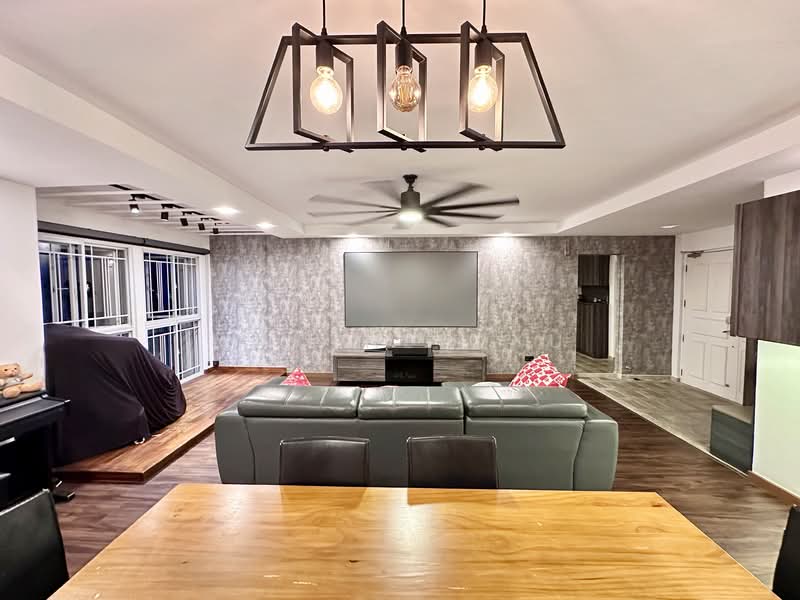 188A Rivervale Drive, 188A Rivervale Drive, 3 Bedrooms, 1,238 sqft, HDB Flat For Sale, by Matthew Xu, 500111477 - Living Room - PropertyGuru.com.sg