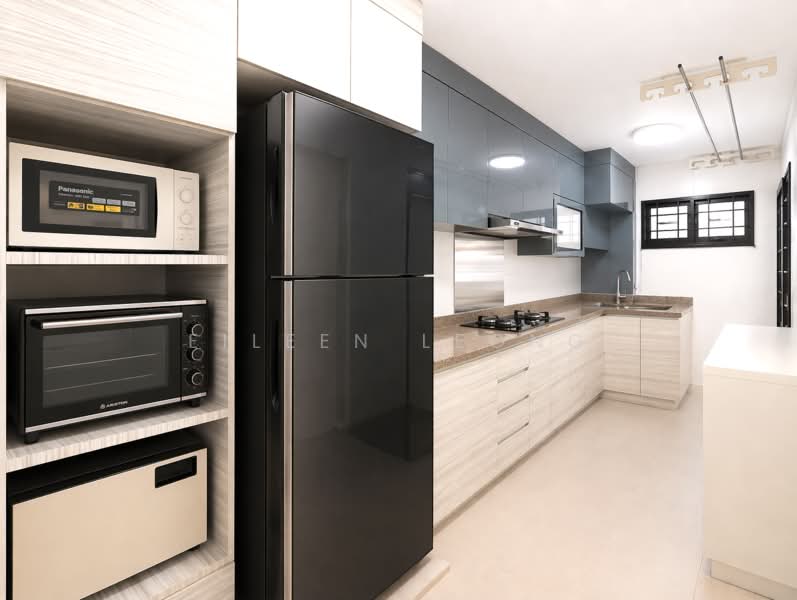 184B Rivervale Crescent, 184B Rivervale Crescent, 3 Bedrooms, 1,184 sqft, HDB Flat For Sale, by Eileen Leong, 500111496 - Kitchen - PropertyGuru.com.sg